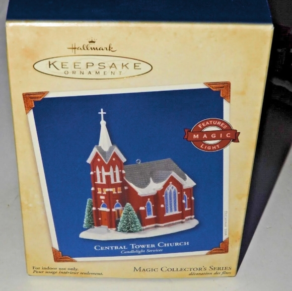 Hallmark Set of 2 Churches Ornaments - Picture 5 of 6